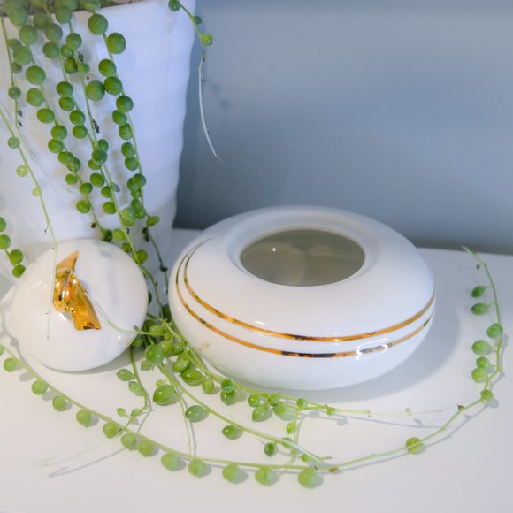 APOLLO D'ORO porcelain trinket box signed by Dalla Valle. - Picture 5 of 10